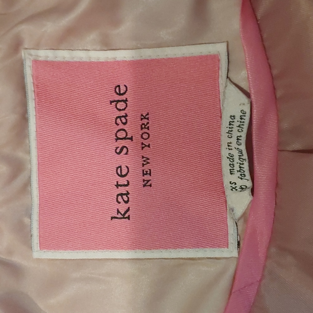 kate spade new york Hooded Quilted Coat Created for Macy's Womens Size XS - Picture 3 of 16